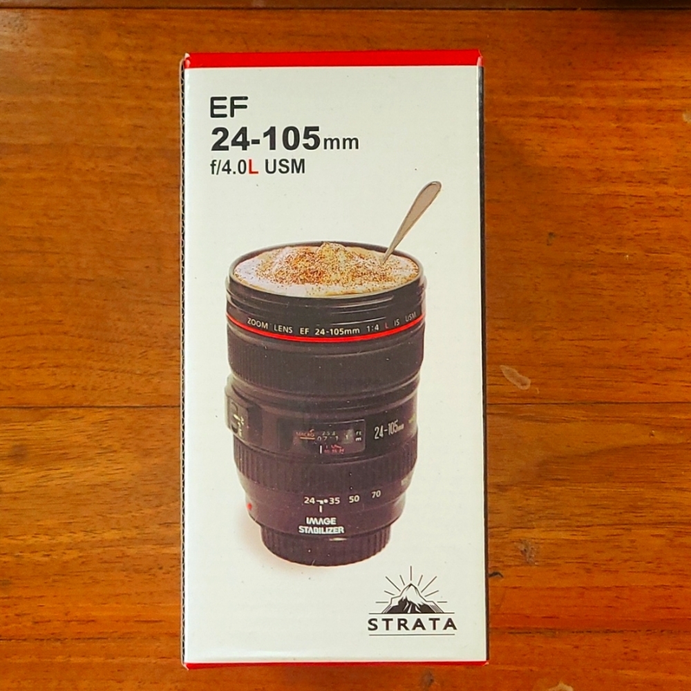 Nwt Strata Cups Camera Lens Mug